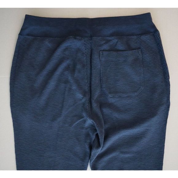 Polo Ralph Lauren Men's Sz Medium Clancy Blue Waffle-Knit Jogger Pants - Picture 7 of 12